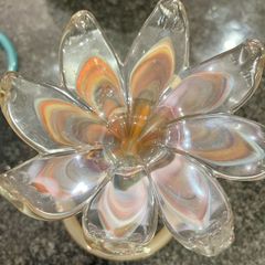 Glass Flower Ornament