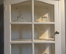 Glass display cabinet