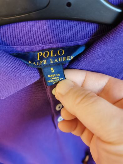 Polo Ralph Lauren purple dress 5yrs