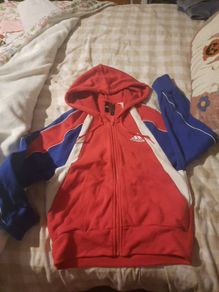 Retro style Adidas hoody