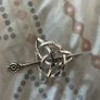 Lovely Accessory with Irish Knot Design - nice gift + ideal for hats, coats, scarves, cardigans, etc Image 3