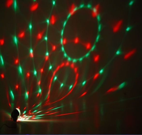 Mini RGB LED Disco light Sound active