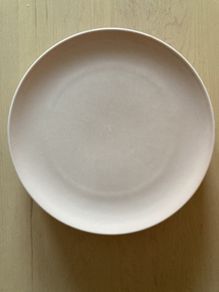 4 Pink Dinner Plates