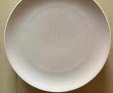 4 Pink Dinner Plates