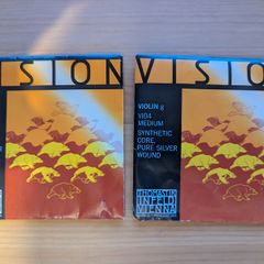 2x Violin string - Thomastik Vision Violin G 4/4 medium