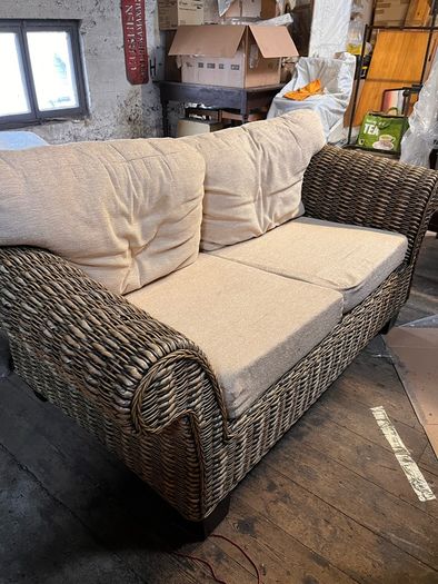 Wicker Couch