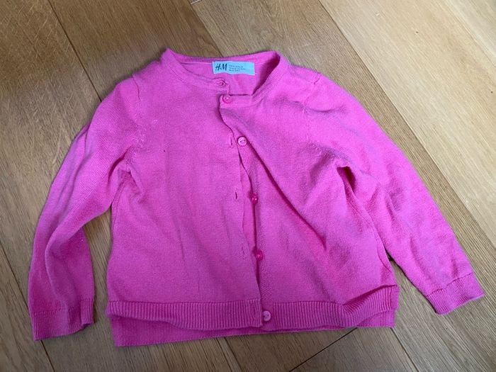 baby girl cardigans H&M 92cm 18/24months