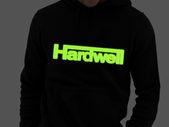 Hardwell hoodie glow in the dark logo hoodie Hardwell dj hooded jumper