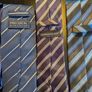 MENS TIES BUNDLE x9 Patterned Striped Polyester Office Formal Neck Tie Job Lot Image 5
