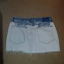 Abercrombie and Fitch ladies denim skirt uk10 Image 2