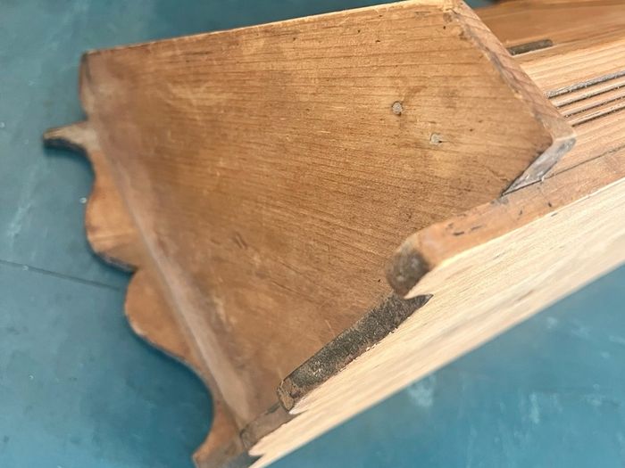 Antique Pine Corner press vernacular style provincial made in Ards Peninsula