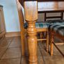 Solid Wood Kitchen Table "72 Wide Excellent Condition. Image 3