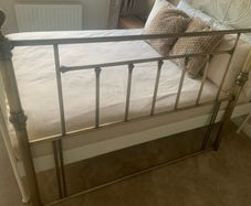 Bronze bed head only. Brand new