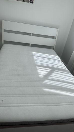 IKEA Double Bed Frame and Mattress