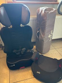 Cot Isofix car seat & booster seat