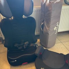 Cot Isofix car seat & booster seat