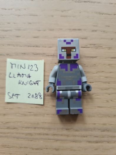 lego min123 Llama knight, set minecrat 21188
