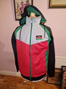 Kenya zip up Hooded Jacket - XXL size