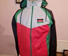 Kenya zip up Hooded Jacket - XXL size