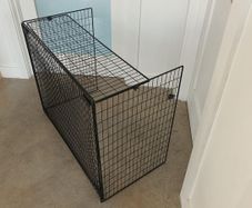 Black adjustable Fire Guard