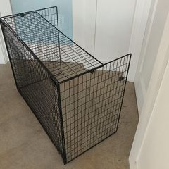 Black adjustable Fire Guard