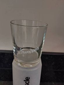 Vintage Schweppes glasses