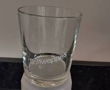 Vintage Schweppes glasses