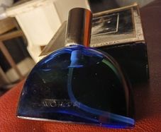 Vintage WORTH / Dans la nuit/Eau de toilette, spray/ cobalt blue