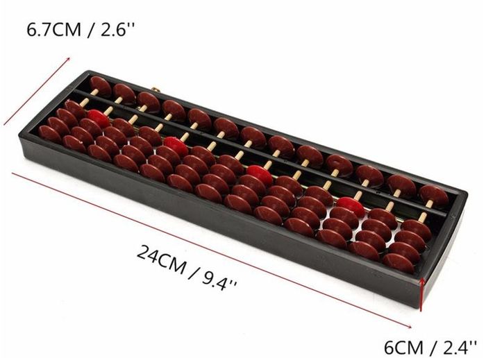 Mental maths dice wooden Abacus puzzle game