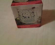 Christmas Owl Tealight Holder for Sale