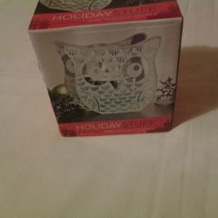 Christmas Owl Tealight Holder for Sale