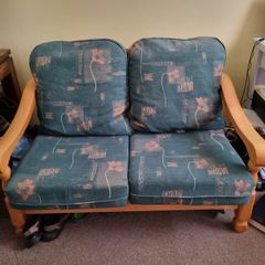 2 Seater Couch and 2 Single Chairs