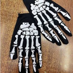 Skeleton Gloves - great for parties & festivals - ideal gift