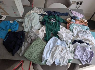 baby clothes bundle newborn to 6-9 months