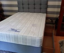 Brand New Stylish single Divan Beds.. Multiple Options Of Headboards. Tufted Memory Foam Mattresses Available. Drawers Storage Available