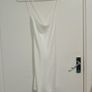 White mini dress top Image 2