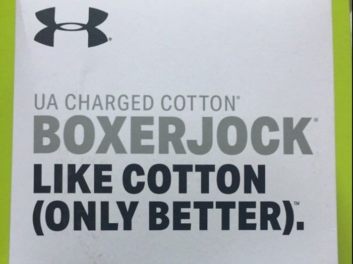 Under armour mens boxer cotton  size xxl