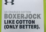 Under armour mens boxer cotton  size xxl