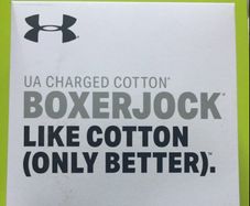 Under armour mens boxer cotton  size xxl