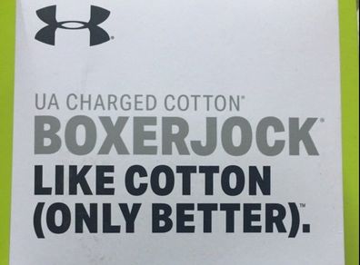 Under armour mens boxer cotton  size xxl