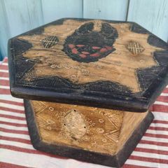 Carved Wooden Box