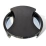 Coffee Table Shape-Adjustable High Gloss Black Image 3