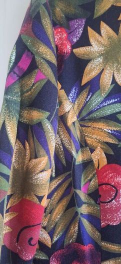 Womens Vibrant Botanical Print Tailored Jacket