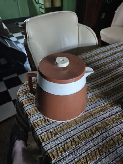 Camping Teapot Vintage Mid Century campervan Welware Thermal Teapot
