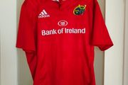 Retro Adidas Munster Rugby 2016/17 home jersey