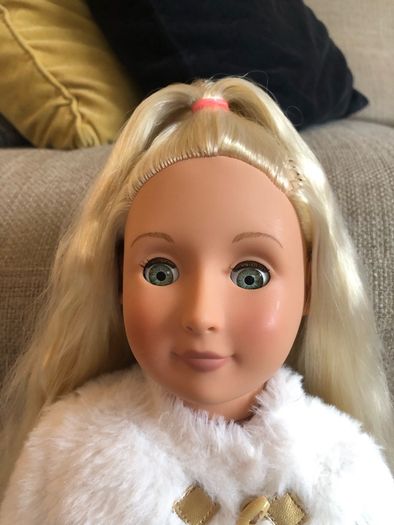 Huge Our Generation Doll Bundle, 2 Dolls, Bed, Salon Chair, Clothes & Accessories