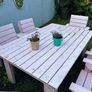 Wooden garden furniture Image 2