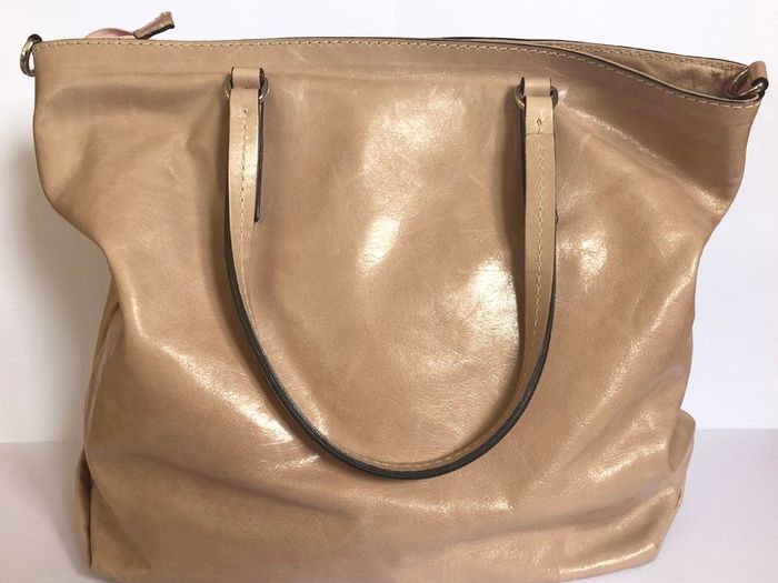 Abro Camel Leather Bag