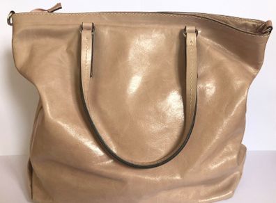 Abro Camel Leather Bag