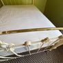 Antique Victorian Double brass and iron bed Image 2